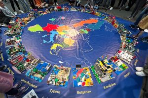 Abschluss Friedliches Europa aus Lego